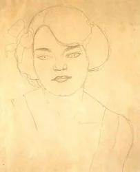 Bust of a Girl Facing Forward